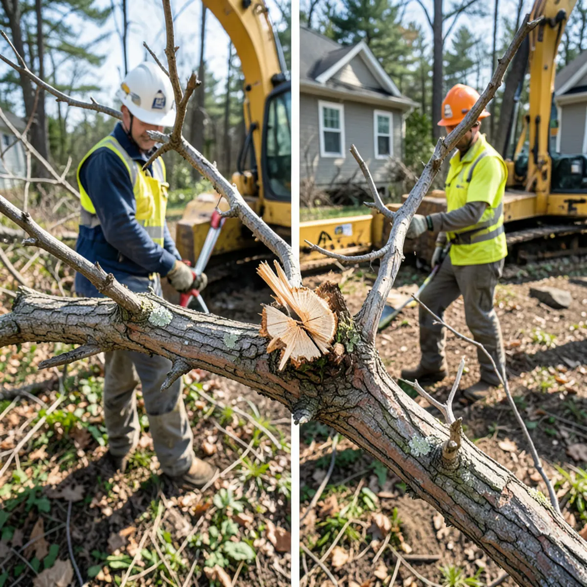Field work illustrating Why Waiting to Remove a Dead Ash Increases Your Costs